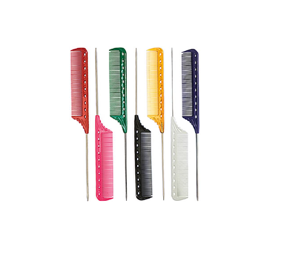 YS Park 102 Metal Pin Tail Comb