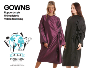 Rapport Ultima hairdressing gowns with velcro
