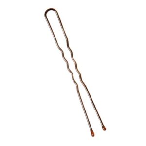 2" Brown Fine Wavy Pins