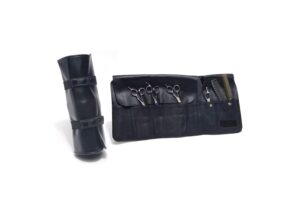 L06 Soft Leather Session Roll-Up Tool Case