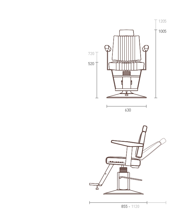 Takara Belmont Dainty Styling Chair - Image 2