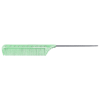 YS Park 102 Metal Pin Tail Comb GREEN MINT
