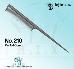 Fejic Carbon Comb - 210 Pin Tail Comb