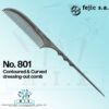 Fejic Carbon Comb - 801 Contoured and Curved dressing out comb