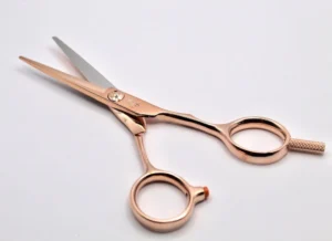 Wings Scissors Rose Gold Flat Screw - Image 4
