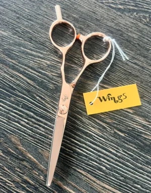 Alternative view of Wings Scissors Rose Gold Flat Screw
