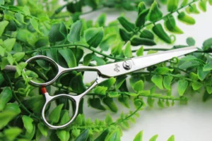 Alternative view of Wings Scissors Silver Left Handed Flat Screw