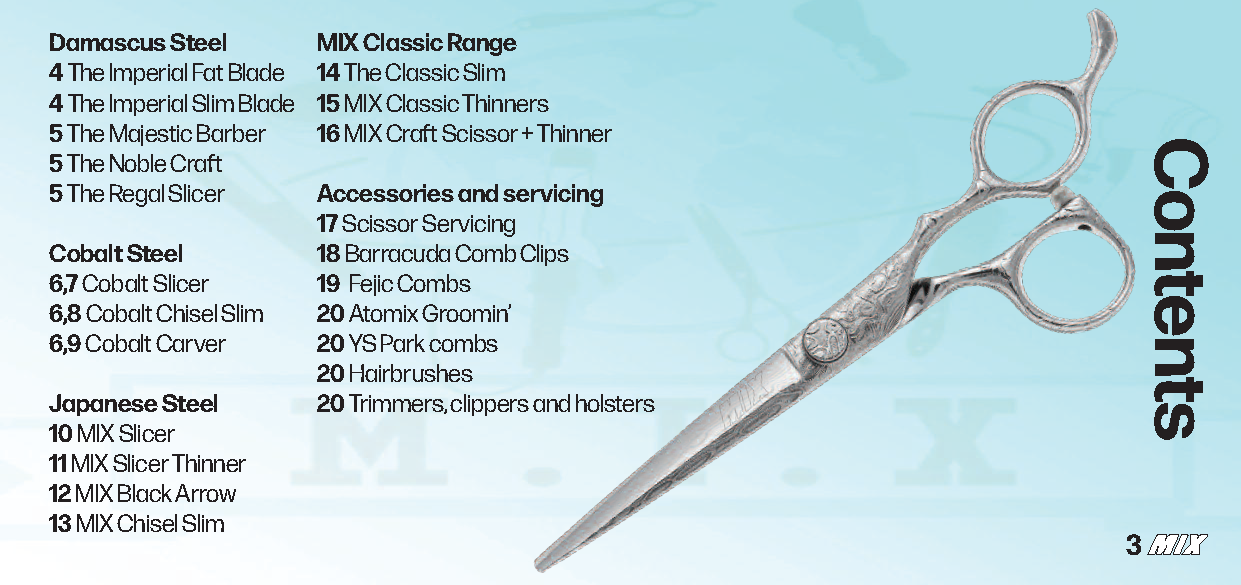 MIX Scissors Catalogue - page 3