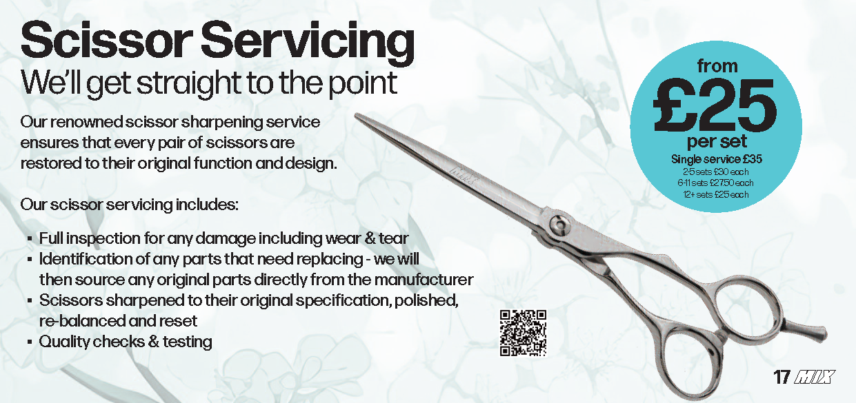 MIX Scissors Catalogue - Scissor Servicing - page 17