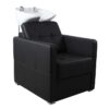 Dakota Back Wash Unit Black with White Basin