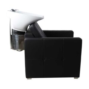 Dakota Back Wash Unit Black with White Basin - Image 3