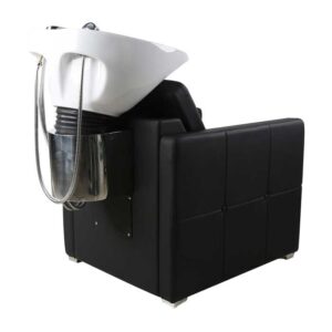 Dakota Back Wash Unit Black with White Basin - Image 4