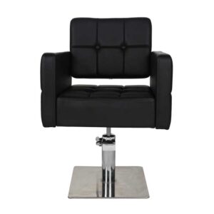 Dakota Styling Chair Black with Square Base - Image 5