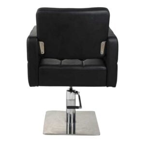 Dakota Styling Chair Black with Square Base - Image 4