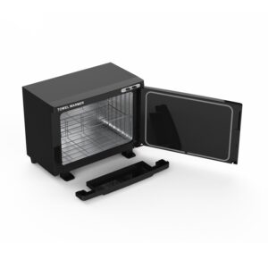 Lotus Hot Towel Cabinet Large Black - Image 2