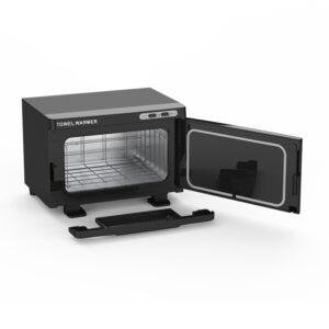 Lotus Hot Towel Cabinet Small Black - Image 2