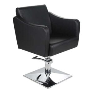Manhattan Styling Chair Black with Square Base