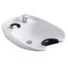 Standard Backwash Basin White