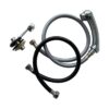 Non-drip Shower Spray, Hose and Holder